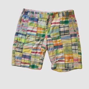 J. Crew cityfit Bermuda-length Madras shorts (4)